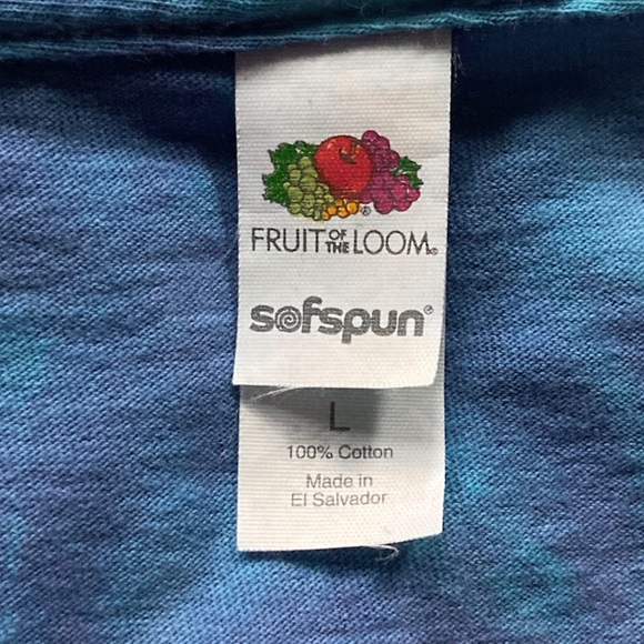 Tie Dye V-Neck Tee - Picture 5 of 6